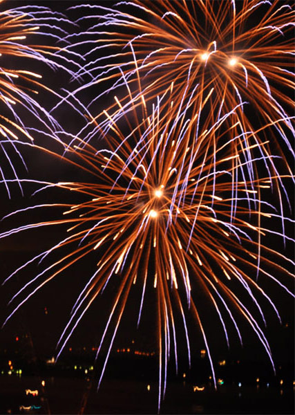 Feuerwerk in Überlingen