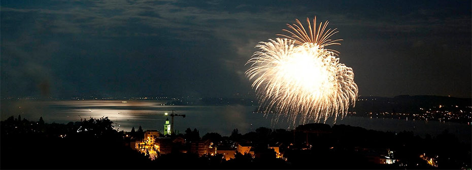 Feuerwerk beim Überlinger Promenadenfest, Fotograf: Achim Mende